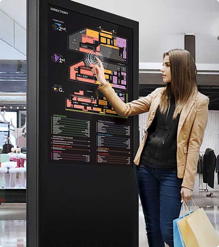 Interactive Digital Kiosks