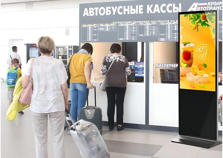 Floor-Standing-Digital-Signage Displays
