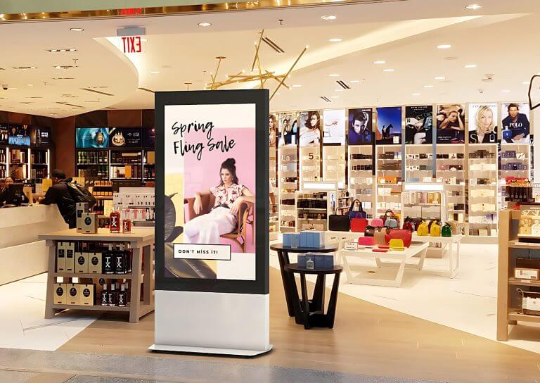 Floor Standing Digital Signage