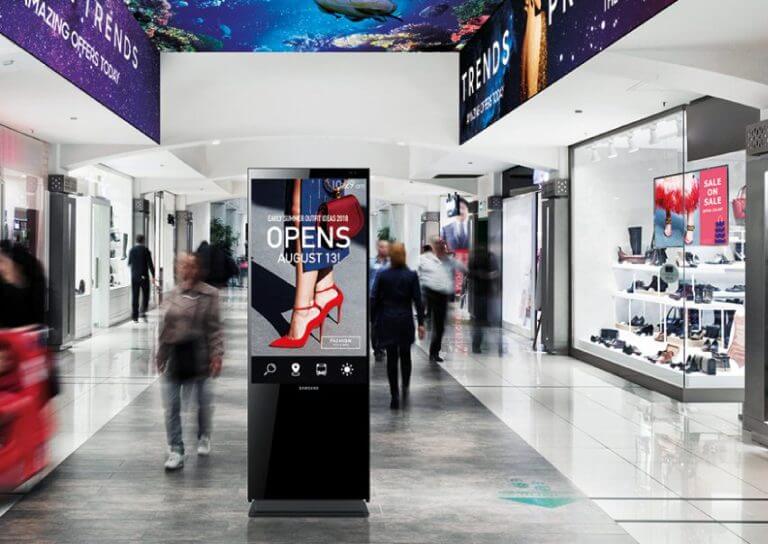 Floor Standing Digital Signage