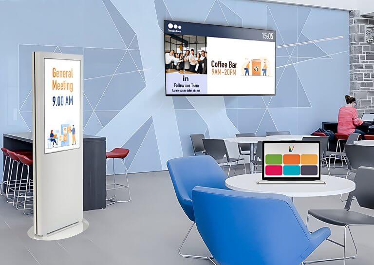 Floor Standing Digital Signage