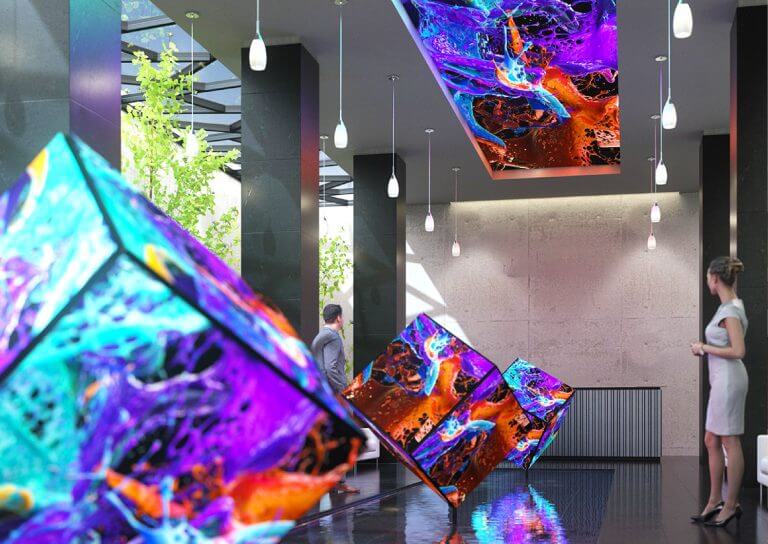 LED Cube Display