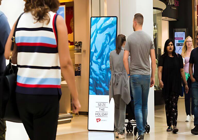 LED Floor Standing Display