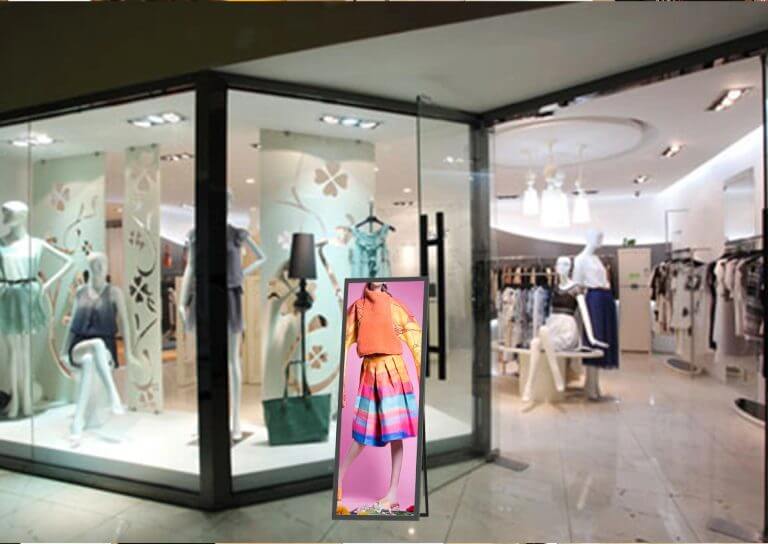 LED Floor Standing Display