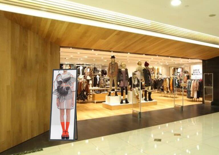 LED Floor Standing Display